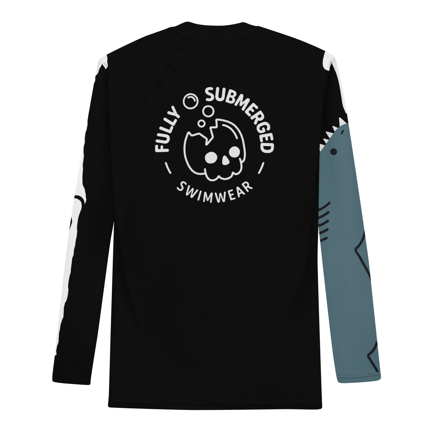 Men's Shark Bite Rash Guard