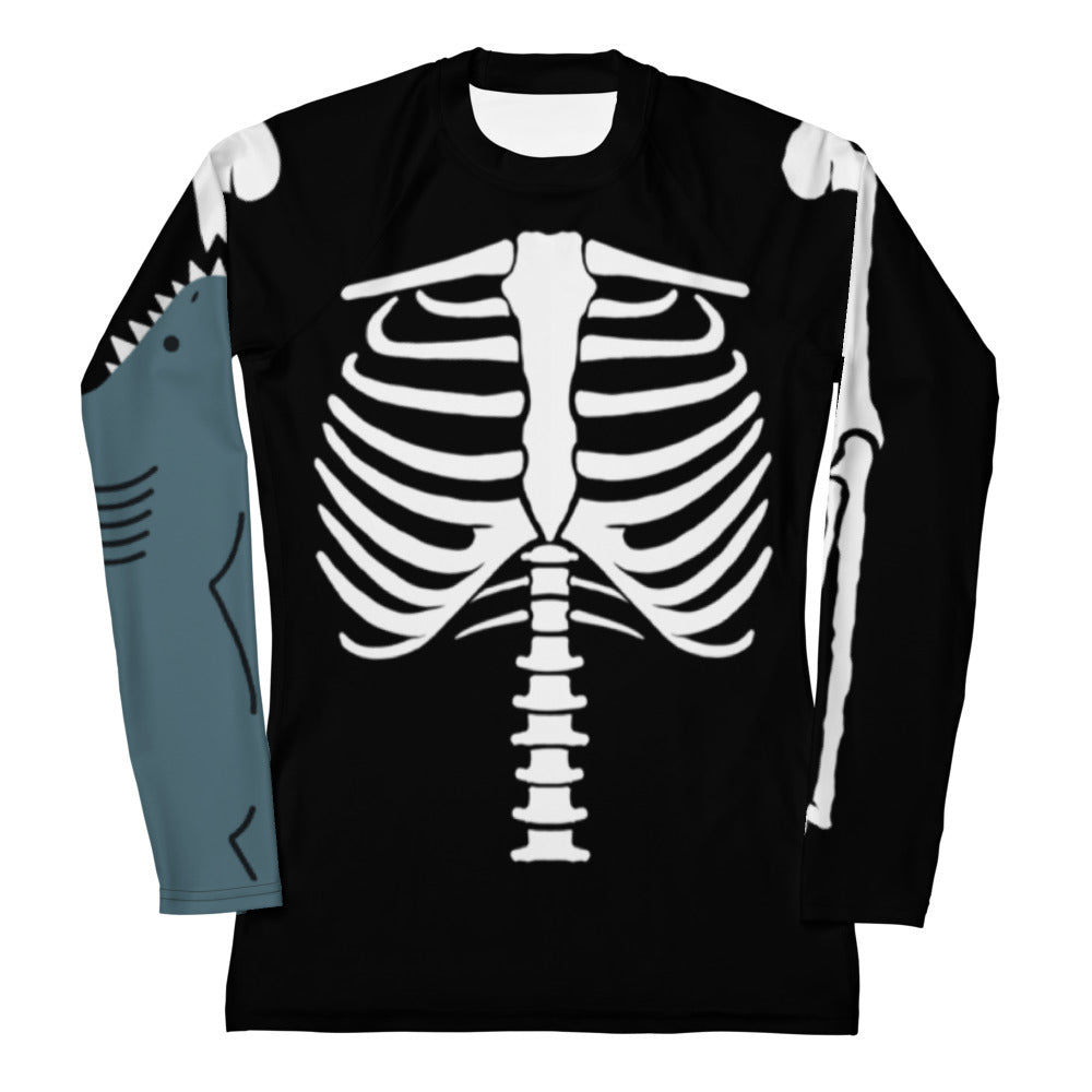Women's Shark Bite Rash Guard