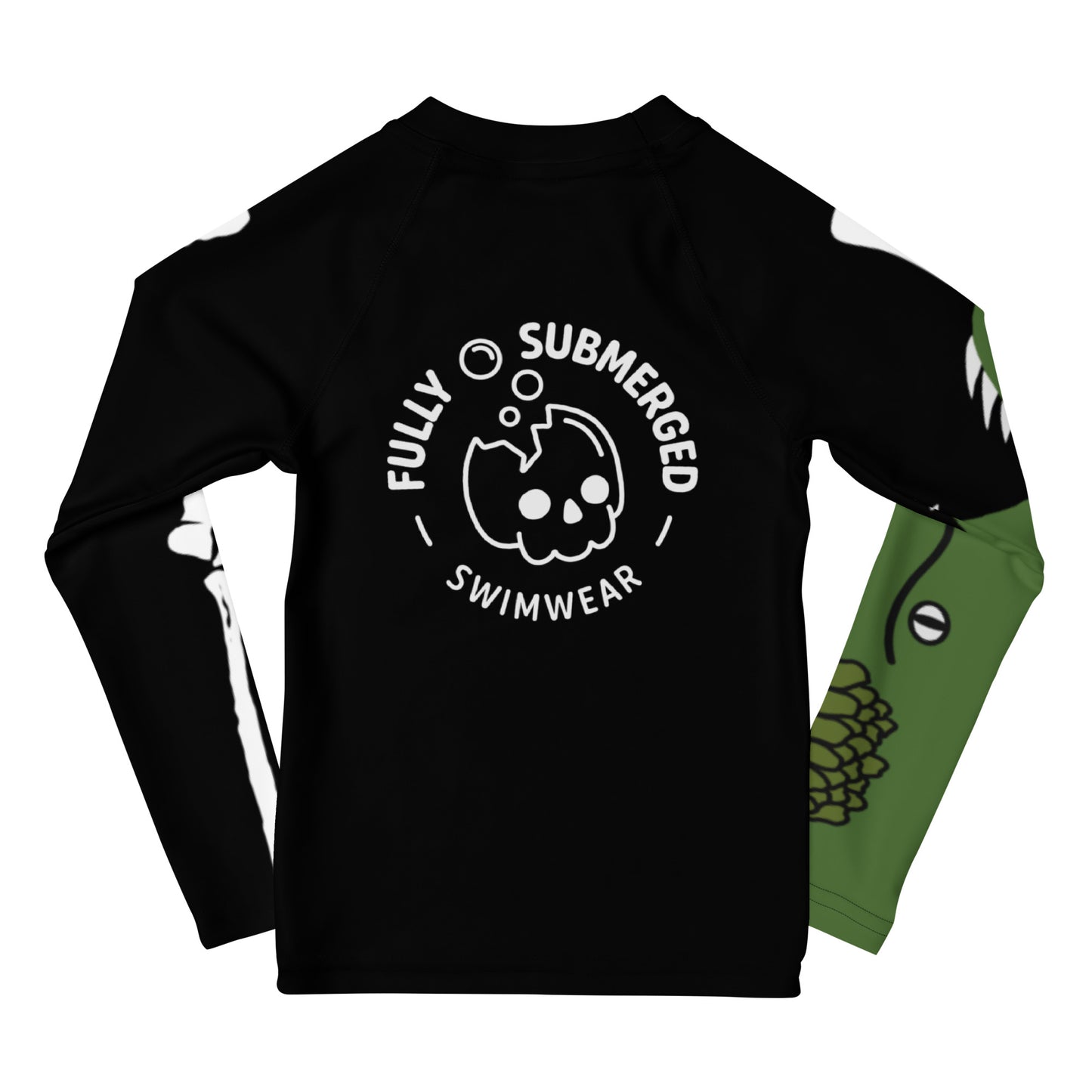 Kids Gator Bite Rash Guard